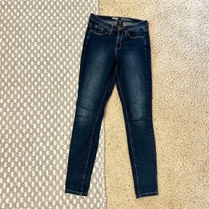 Dark wash skinny jeans, Target Mossimo
